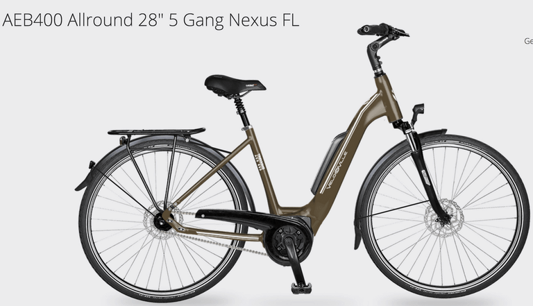 VELO DE VILLE AEB400 Nexus 5
