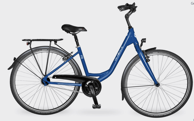 VELO DE VILLE  N3 Bleu Nuit Brillant