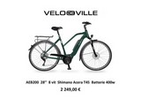 VELO DE VILLE  AEB200 MIXTE VERT BRITISH
