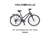 VELO DE VILLE CITY  24 VITESSES